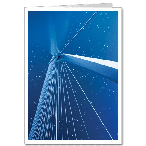 Engineering Christmas Cards Winters Bridge 2410