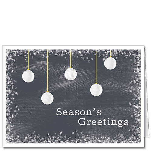 Business Holiday Cards: Snowy Edge 3732