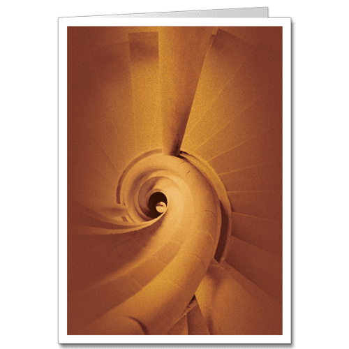 Engineering Christmas Cards Golden Spiral 3345