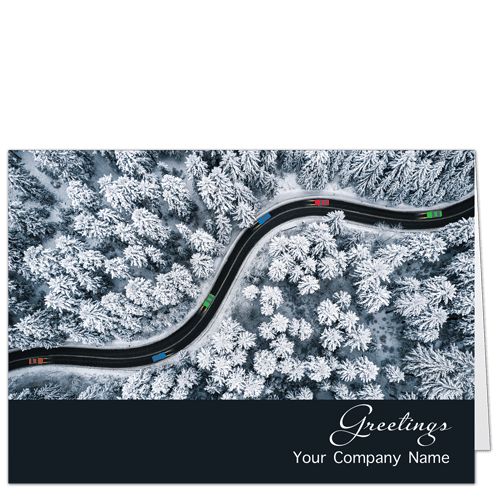 Holiday Roads Lawyer Christmas Cards 4008