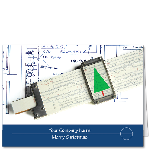 Engineering Christmas Cards with old school tools