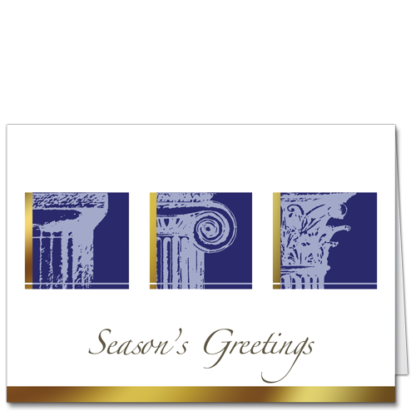 Classical Architecture Holiday Card Holiday Order 2720
