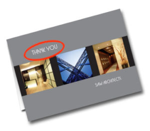 Customizable Thank You Cards for Your Business Communications