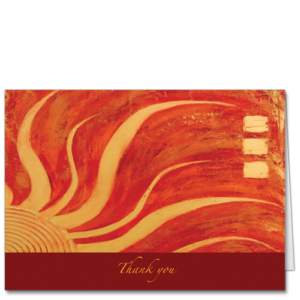 Solar Power Thank You Card 2890