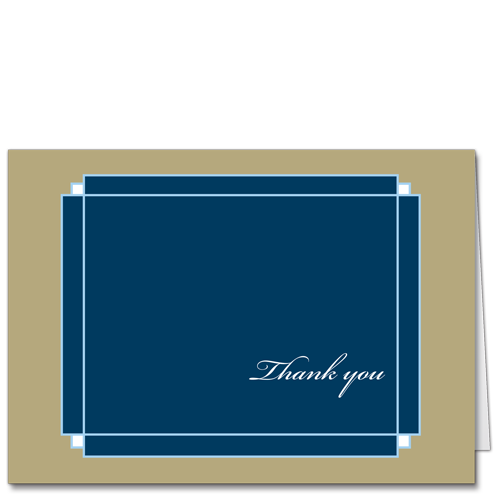 Ms Traditional Thank You Card 3185