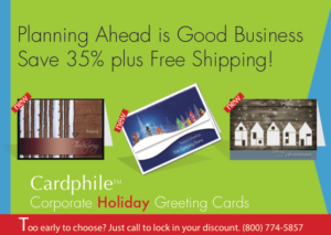 business holiday cards discount 35%