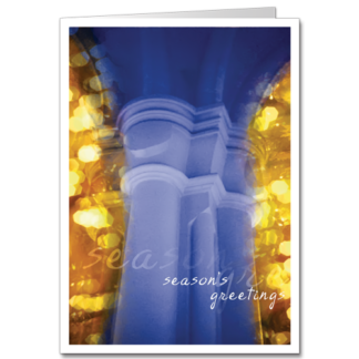 Discount Business Holiday Cards Capital Glimmer OS2612