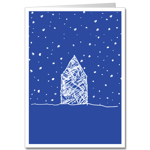 Architecture Holiday Cards Doodle House 2242