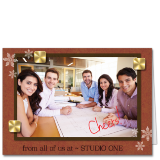 Architects Christmas Card Photo Card 3687