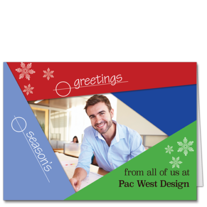 Architectural Christmas Card Photo Card 3689