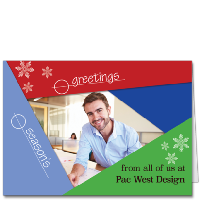 Architectural Christmas Card Photo Card 3689