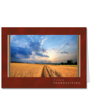 Corporate Holiday Cards Midwestern Fall 3166
