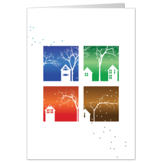 Corporate Holiday Cards All Seasons 3601