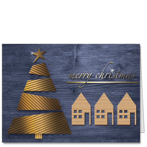Construction Christmas Cards Constructivist Holiday 3637