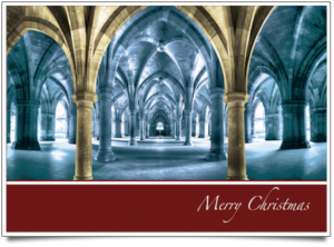 Holiday card design competition contestant A