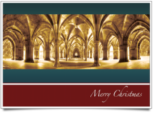Holiday card design competition contestant B