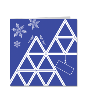 Snow Load Blue Square SQU3331