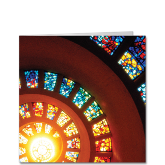 Corporate Holiday Cards Illumination Square SQU3537