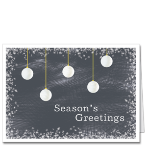 Business Holiday Cards: Snowy Edge 3732