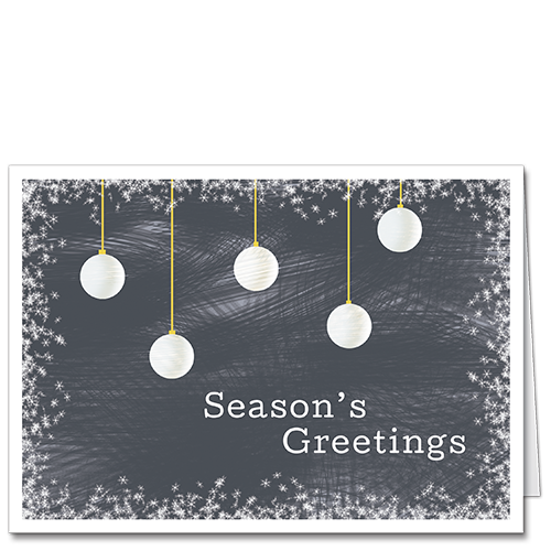 Business Holiday Cards: Snowy Edge 3732