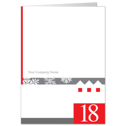 Personalized Business Holiday Cards: New Simplicity 3746