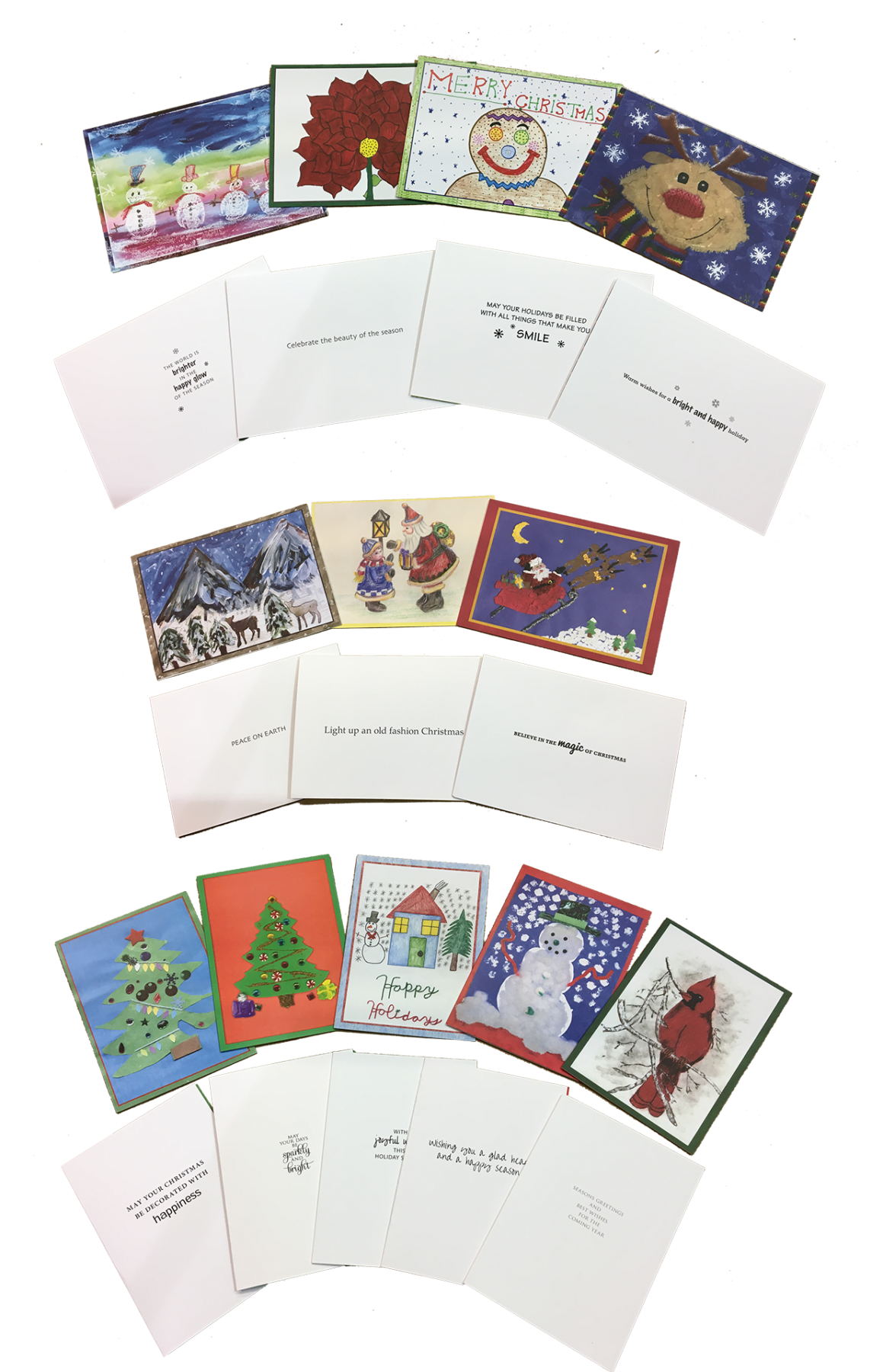 Cards for Kids Assortment Pack A Card Front Designs
