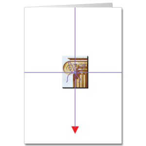 Ionic Package 9914 The simplicity of an ionic column is mimicked in the overall design.