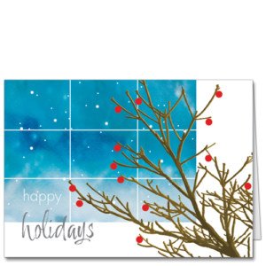 Holiday Corporate Cards Peaceful Eve 3925