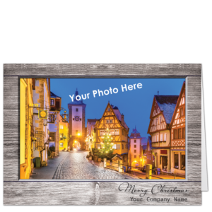 Holiday Photo Cards Beach Wood Frame 3975 The rough-hewn charm of beach wood frames your custom photo.