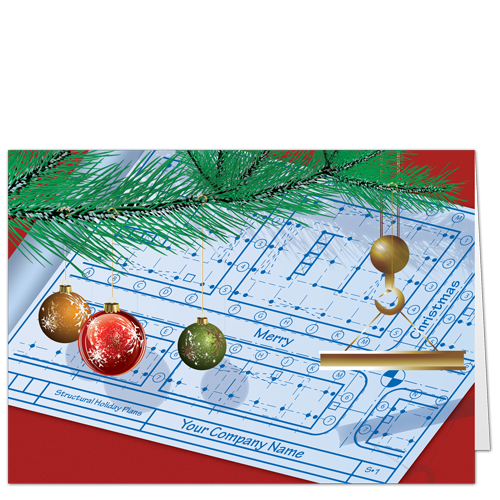 Engineering Christmas Cards Structural Holiday 3540