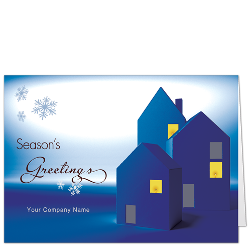 Remodeling Industry Christmas Card House and Home 4001