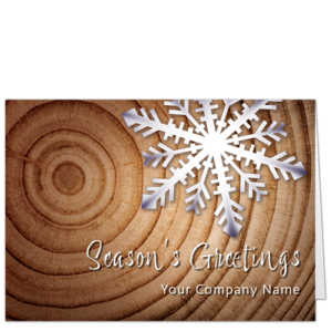 Woodworking Millwork Holiday Cards Winter Heartwood 4040