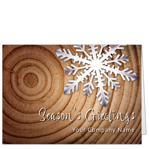 Woodworking Millwork Holiday Cards Winter Heartwood 4040