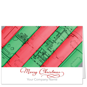 Home Remodeling Company Christmas Cards Candy Plans 4044