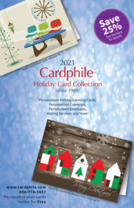 image of cardphile fall holiday card catalog option two