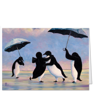 Vettriano Penguins 1705