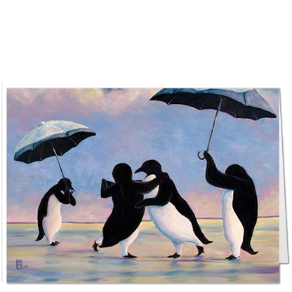 Vettriano Penguins 1705