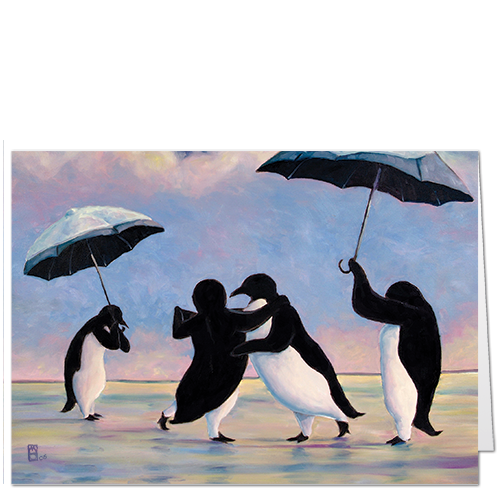 Vettriano Penguins 1705