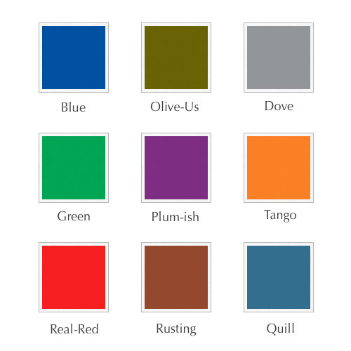 Great ink color selections for your business holiday card personalization!