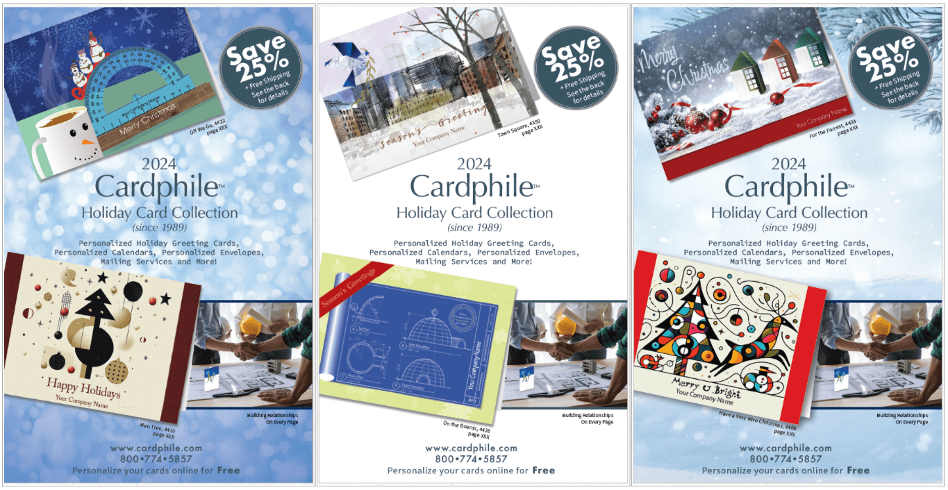 Business Holiday Cards Fall Cover Competition 2024